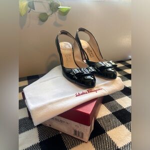 Salvatore ferragamo woman's heels : Shoe size 8 1/2 approx.